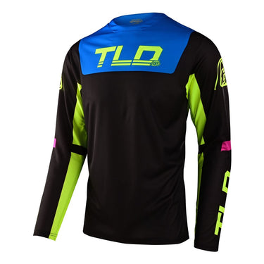 TLD 23 Sprint Jersey Fractura Black / Yellow